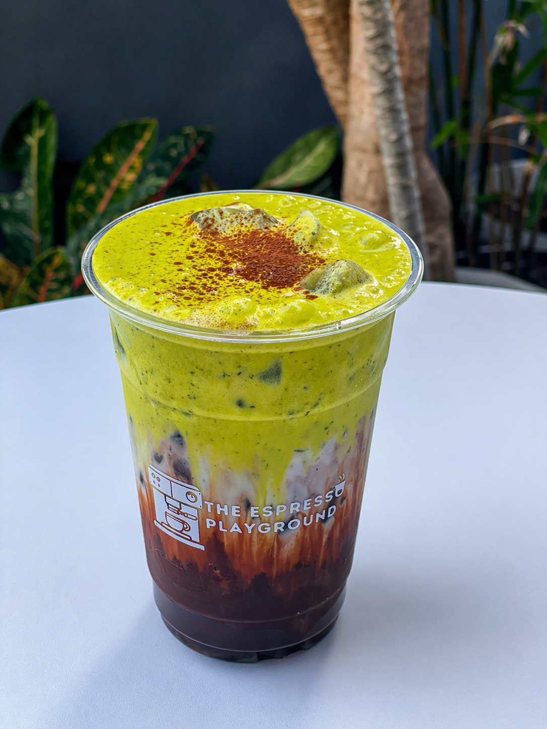Iced Pistachio Latte